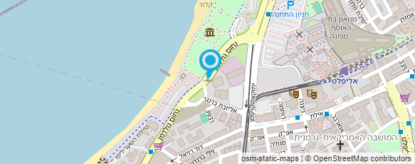 מפת הגעה אל בלומפילד דיזיין-סטודיו לעיצוב