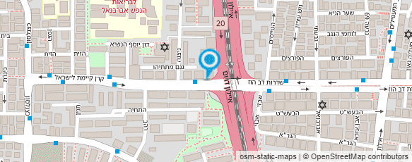 מפת הגעה אל שוק הפרקט