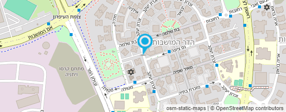 מפת הגעה אל רונית זיו - עיצוב בצבע