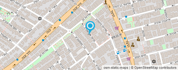 מפת הגעה אל מורה לספרדית