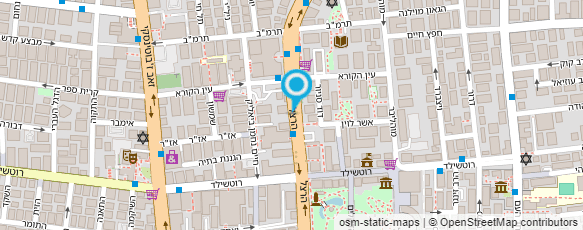 מפת הגעה אל י.א. למספרה