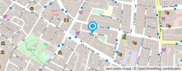 מפת הגעה אל דרך ילד-להורים וגנים