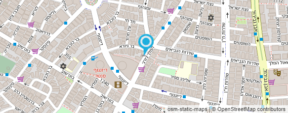 מפת הגעה אל אונ-טור- Ontour