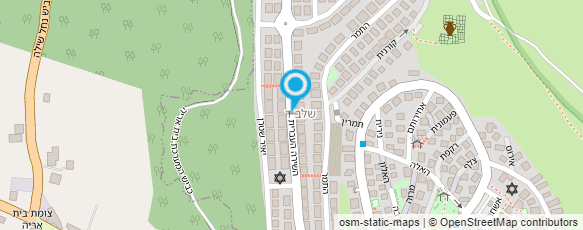 מפת הגעה אל חדד מאיר התזת חול