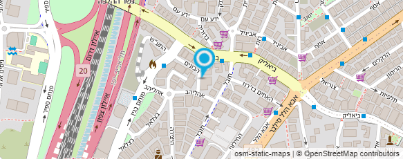 מפת הגעה אל די אנ די פלוס בע"מ