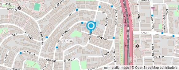 מפת הגעה אל הובלות דוד