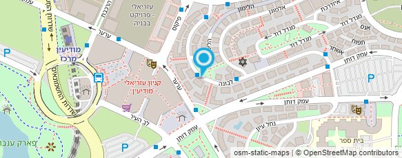 מפת הגעה אל או-שוקולה - שוקולד כשר