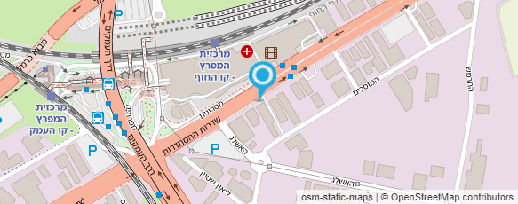 מפת הגעה אל בינה המכללה להכשרות מקצועיות