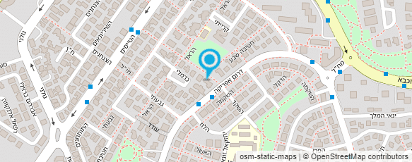 מפת הגעה אל המרכז ללימוד אנגלית בוסמת