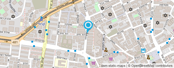 מפת הגעה אל ד"ר שמואל - גולדשר ריטה מפת הגעה אל ד"ר שמואל - גולדשר ריטה