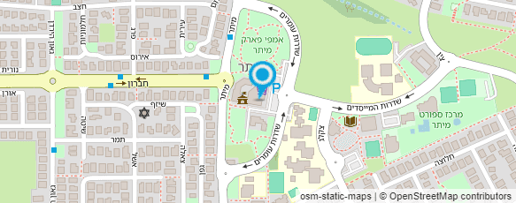 מפת הגעה אל עיצוב שיער אבי