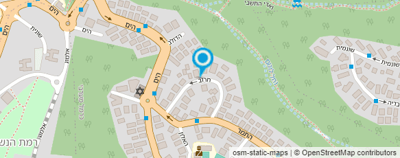 מפת הגעה אל כ.א. תחזוקת מבנים