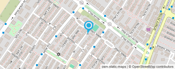 מפת הגעה אל בתיה יהל - מעצבת פנים