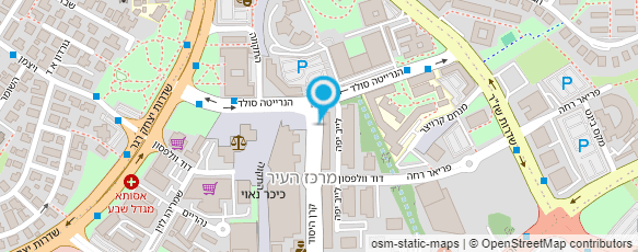 מפת הגעה אל יהודה מורה לנהיגה