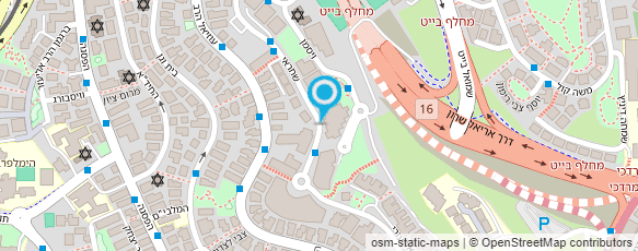 מפת הגעה אל שרית שליט עיצוב פנים