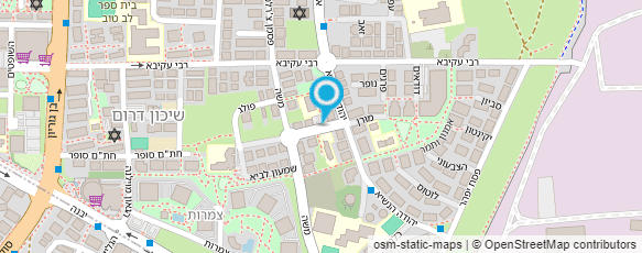 מפת הגעה אל קרומר ענת אדריכלות ועיצוב פנים