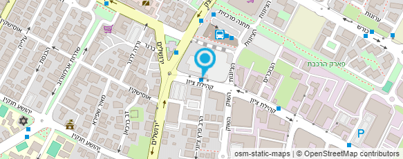 מפת הגעה אל תחנה מרכזית עפולה-אגד