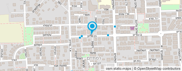 מפת הגעה אל ד"ר צפרירה שחם