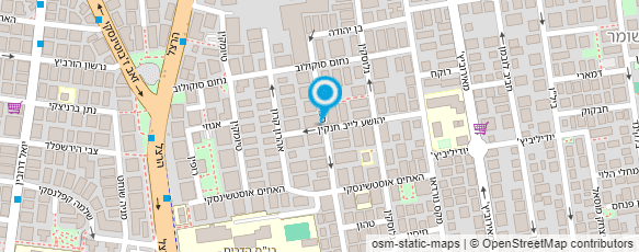 מפת הגעה אל אמיר עיצוב שיער