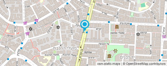 מפת הגעה אל גץ נועה