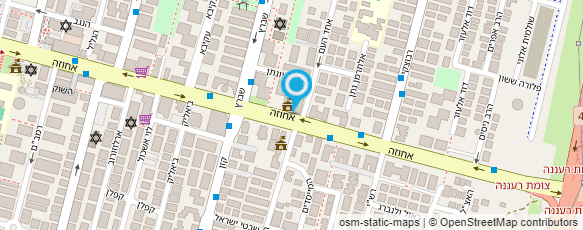 מפת הגעה אל אור ניר מפת הגעה אל אור ניר