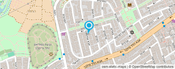 מפת הגעה אל עו"ד בן צבי שרון