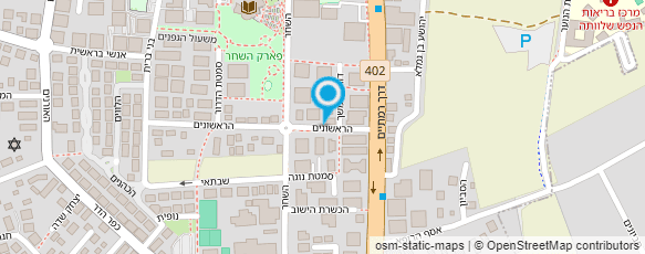 מפת הגעה אל גנון- צהרון סיגלים