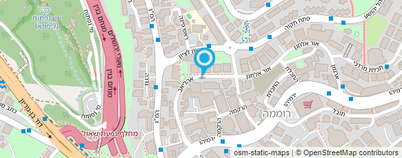 מפת הגעה אל מוניות הדקה ה-99