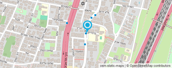 מפת הגעה אל תמי מכון יופי