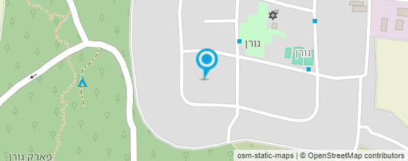 מפת הגעה אל אחוזת אהבה בגורן