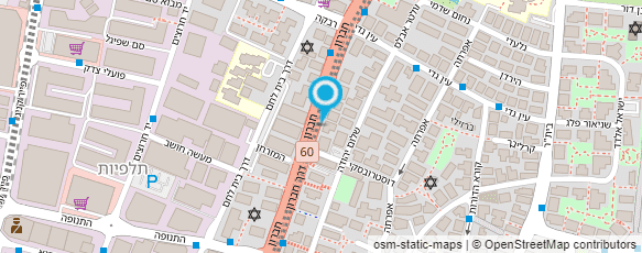 מפת הגעה אל כחול לבן