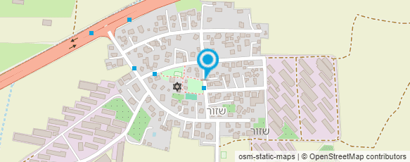 מפת הגעה אל בקתות חן