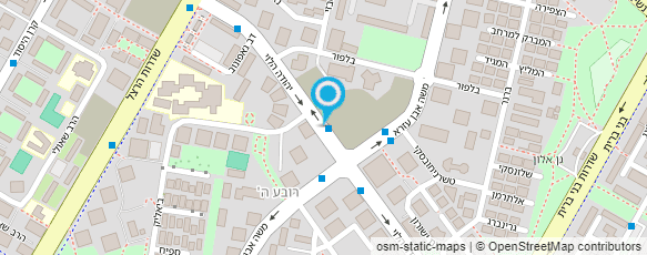 מפת הגעה אל רשת seventeen חנויות אופנה