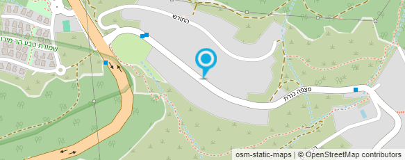 מפת הגעה אל הבקתה של פעם