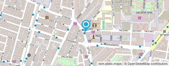 מפת הגעה אל סרבסרייה מריה ויולטה