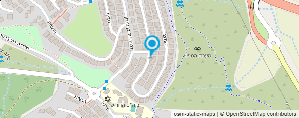 מפת הגעה אל אפרת כהן - גן דיזיין