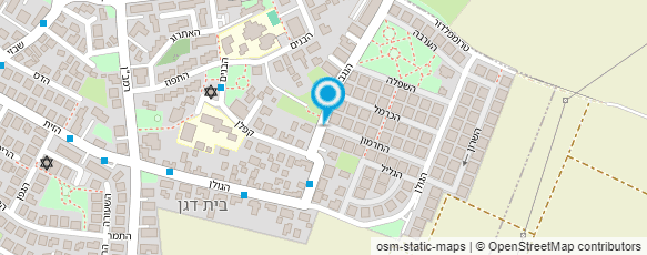 מפת הגעה אל אל הטבע - יום גיבוש