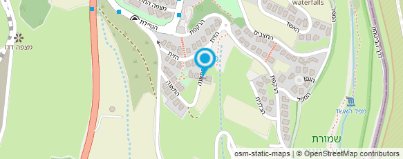 מפת הגעה אל הבית של זוהר