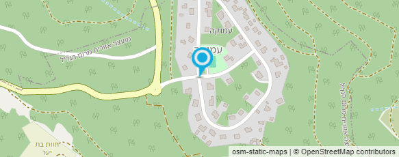 מפת הגעה אל הוילה בלב היער