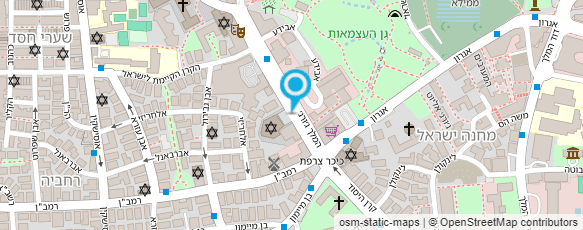 מפת הגעה אל מרכז שורשים