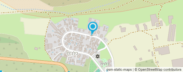 מפת הגעה אל בקתות הגן הקסום