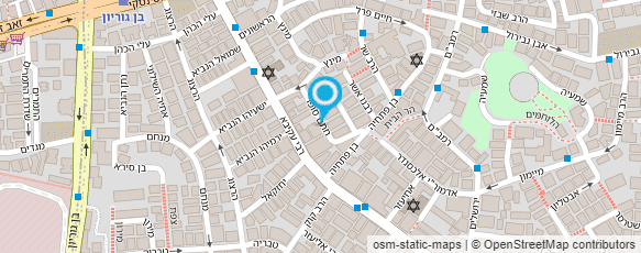 מפת הגעה אל אוסנת אבחון בתעלת האוזן