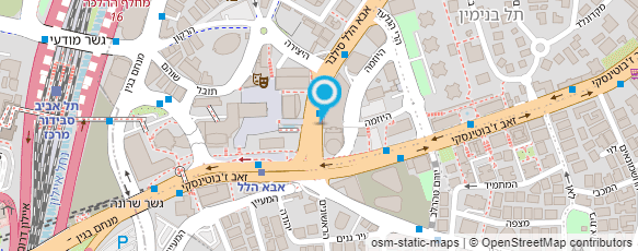 מפת הגעה אל ד"ר איתי זיו (PhD)