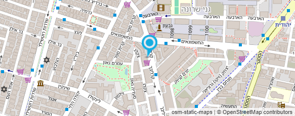 מפת הגעה אל גבריאל כהן רו"ח