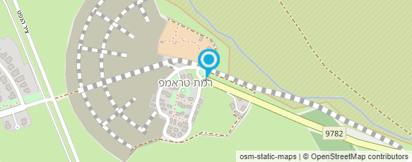 מפת הגעה אל אילת לרגלי החרמון