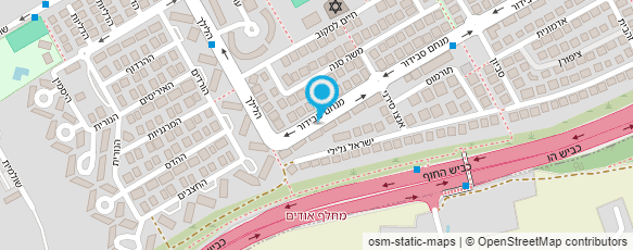 מפת הגעה אל מור יבוא ושיווק