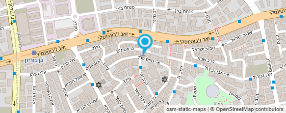 מפת הגעה אל נועה קירשברג- עיצוב שיער