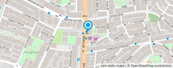 מפת הגעה אל מוקד חב"ד  לסת"ם