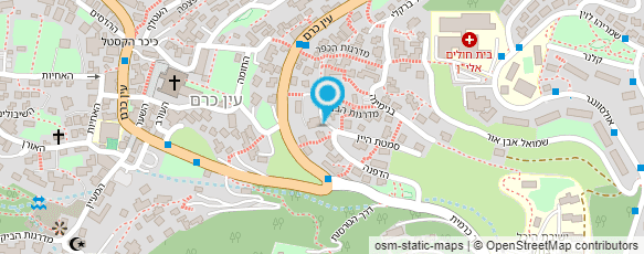 מפת הגעה אל קסם הדפנה - חדרי אירוח