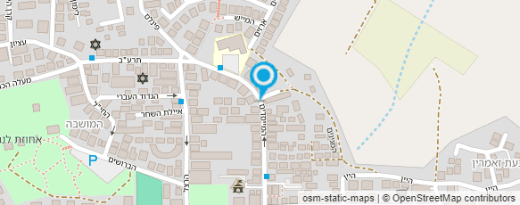 מפת הגעה אל בשביל הנוף